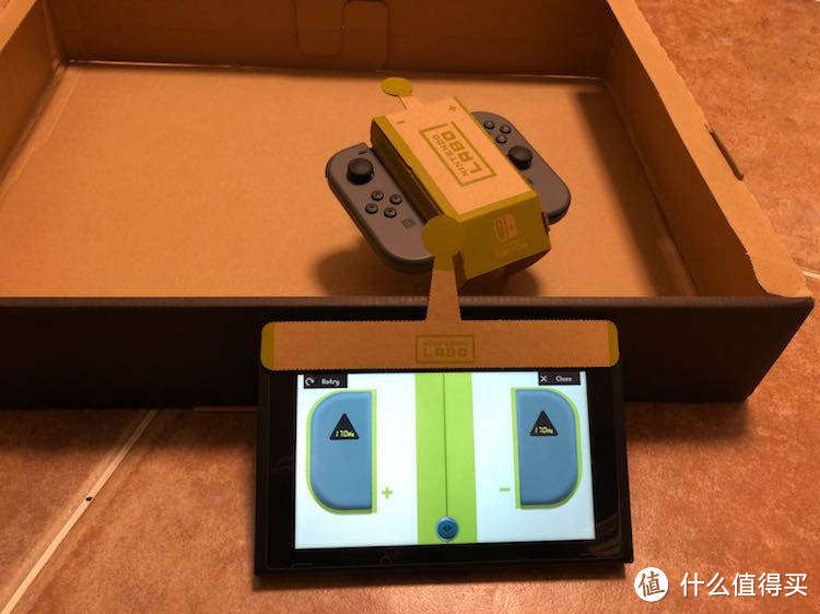 玩纸箱的乐趣，switch labo 开箱记