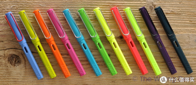 Lamy 凌美safari 狩猎者钢笔年度特别版限量色汇总 钢笔 什么值得买
