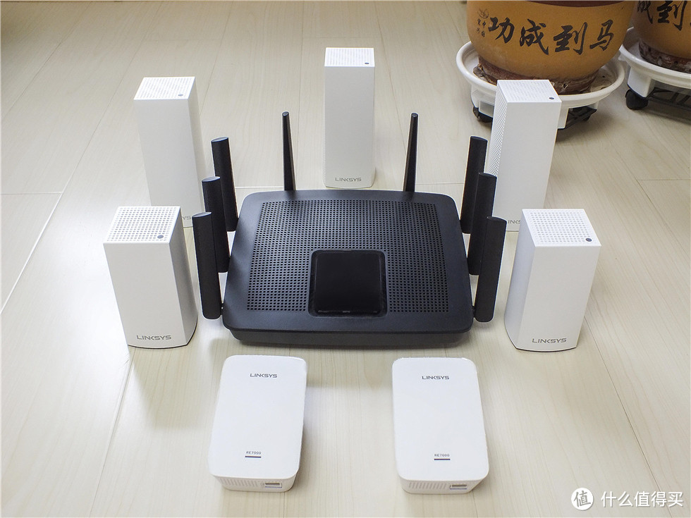 Linksys Velop 三频和双频混合？EA9500S+Velop？领势Mesh全家桶怎么玩？