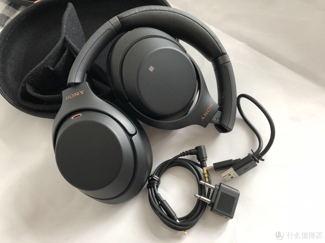 索尼SONY WH-1000XM3降噪耳机开箱+简评，对比QC35