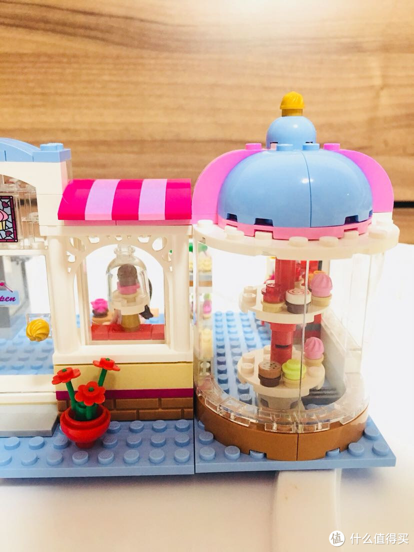梦幻蛋糕店—LEGO 乐高 41119 心湖城纸杯蛋糕咖啡厅 开箱晒物