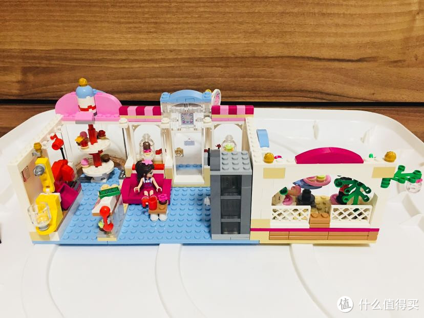 梦幻蛋糕店—LEGO 乐高 41119 心湖城纸杯蛋糕咖啡厅 开箱晒物