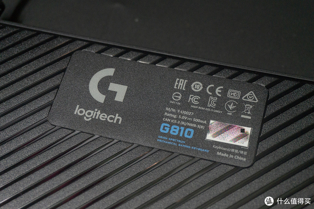 全能RGB—Logitech 罗技 G810 欧姆龙轴 机械键盘开箱