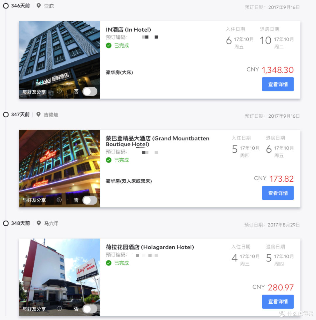 马六甲和吉隆坡住宿,以及很偏僻的亚庇住宿!