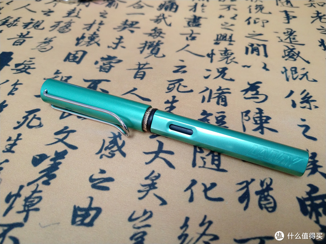 LAMY 凌美 Al-star 恒星 蓝绿色钢笔开箱