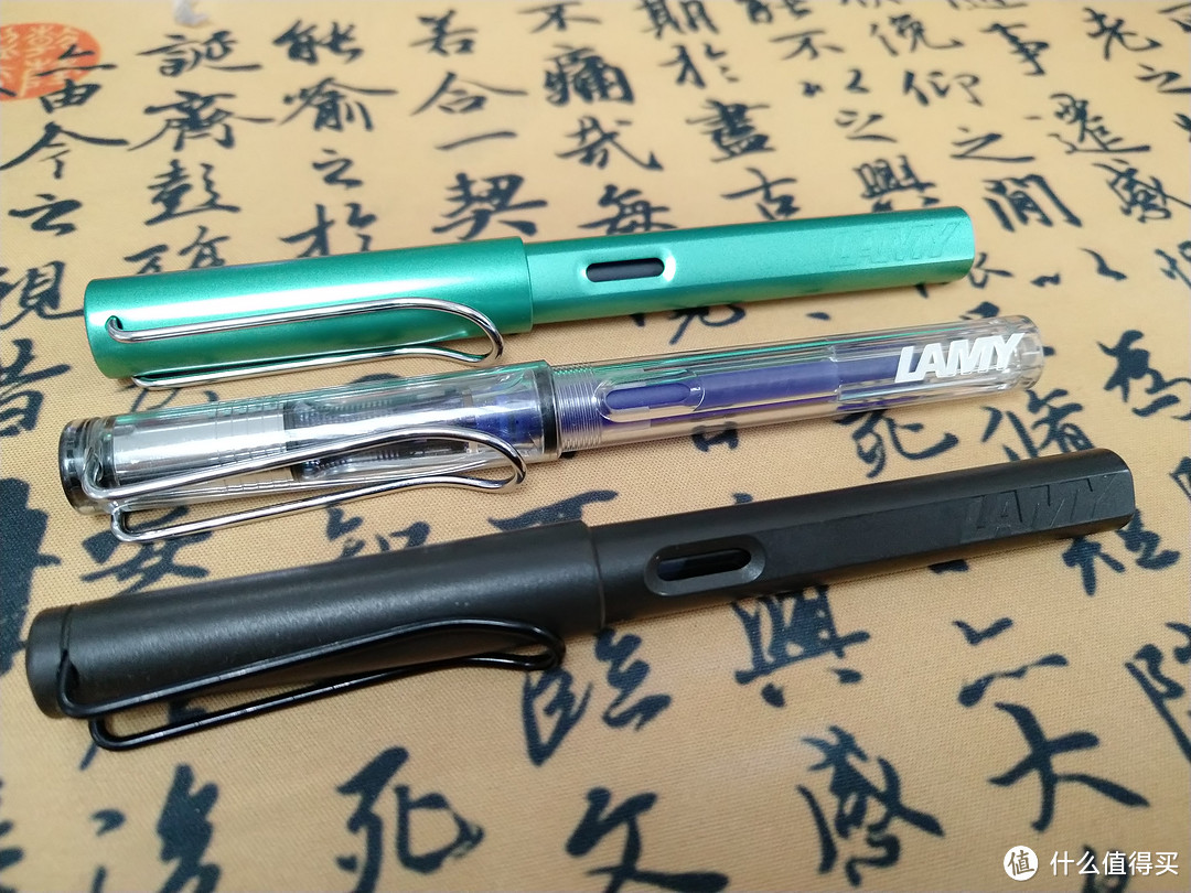 LAMY 凌美 Al-star 恒星 蓝绿色钢笔开箱