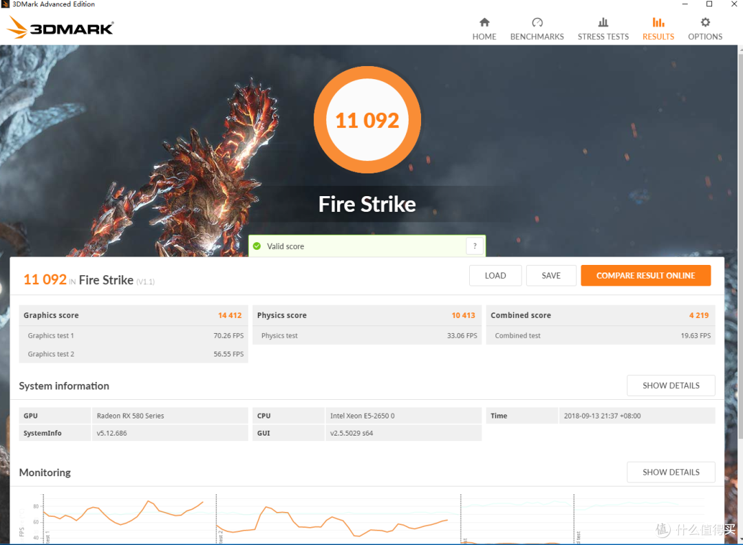 DX11的Fire Strike得分11092