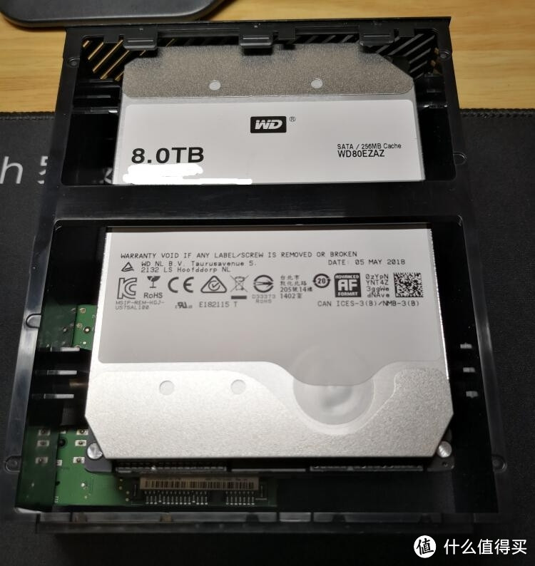 Western Digital 西部数据 8TB My Book 桌面外置硬盘拆装记