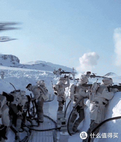 侠盗中队的雪地战机群带着地面反抗军部队的希望起飞