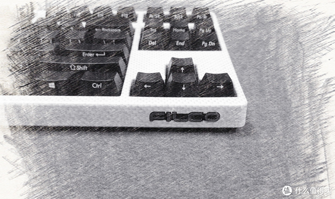 手感控的利器—Filco 斐尔可 忍者二代 格纹白 机械键盘使用体验