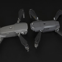 DJI MAVIC 2 Pro无人机外观细节(轴距|配色|机臂|蜂巢孔|前航灯)