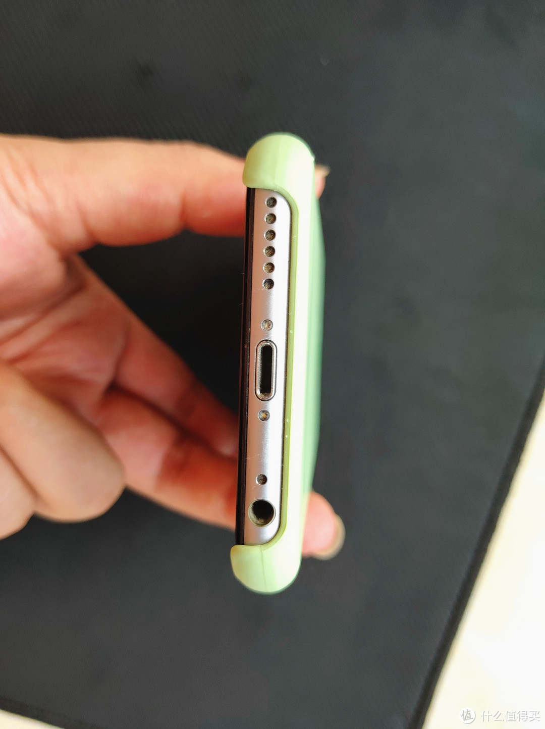再战三年同样需要保护—iPhone 6S 薄荷绿 液态硅胶保护套开箱体验