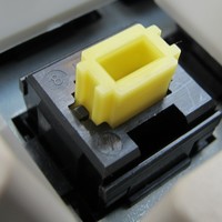 ALPS原生轴键盘外观展示(底座|方片)