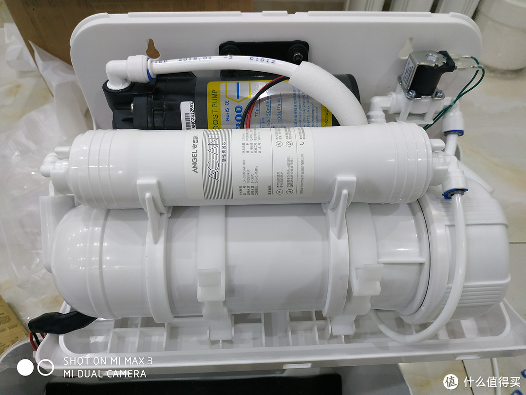 无桶大流量RO净水器的好选择—安吉尔X6使用评测