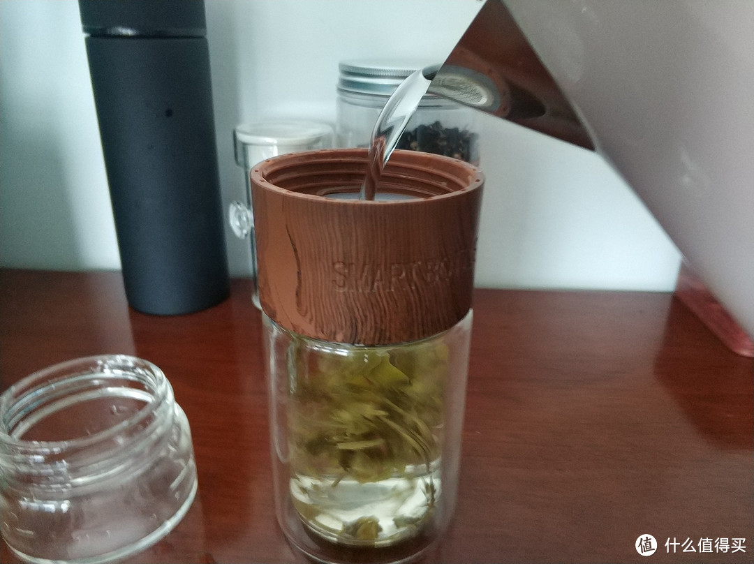 爱上喝茶的小道具—便携茶水分离杯开箱+体验