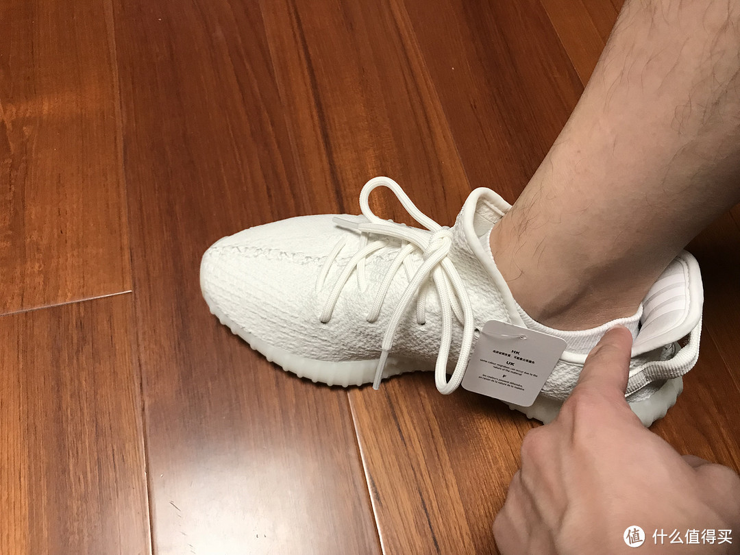 百万货量 随便买的白YEEZY 和尺码建议