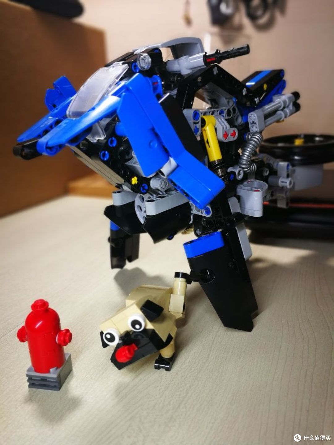 lego 乐高科技组42063 B模式 BMW概念飞行摩托