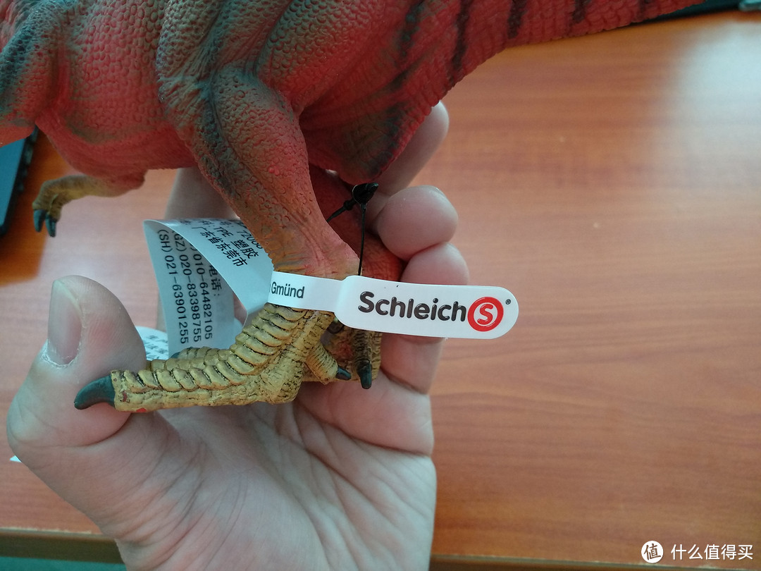 图书馆猿のSchleich 思乐 72068 红色 玩具霸王龙开箱