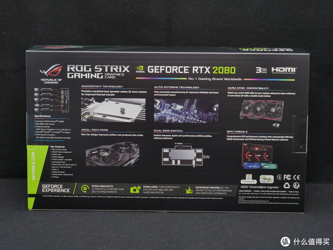 次旗舰先行：华硕 ROG STRIX RTX2080 O8g 首发测试