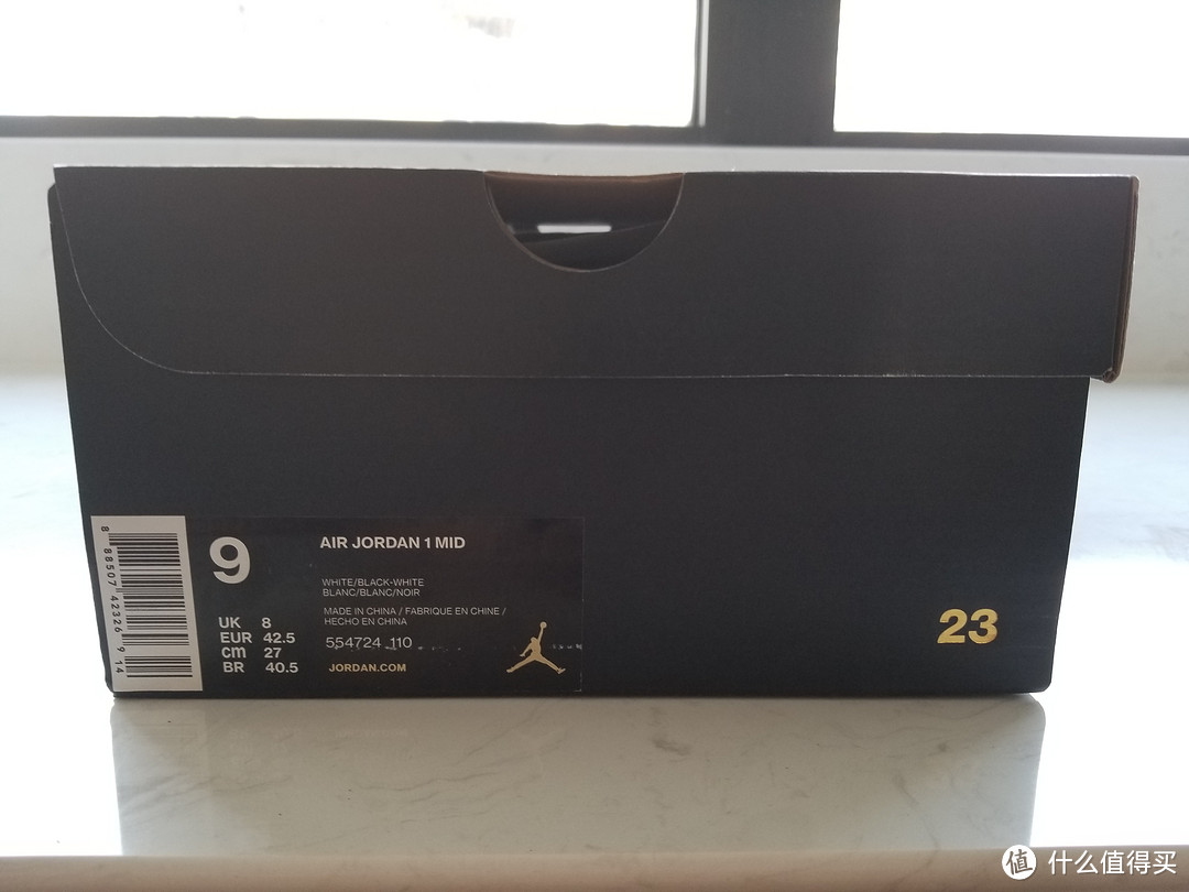 我的第一双AJ：Air Jordan 1纯白 篮球鞋开箱试穿（附真人兽）