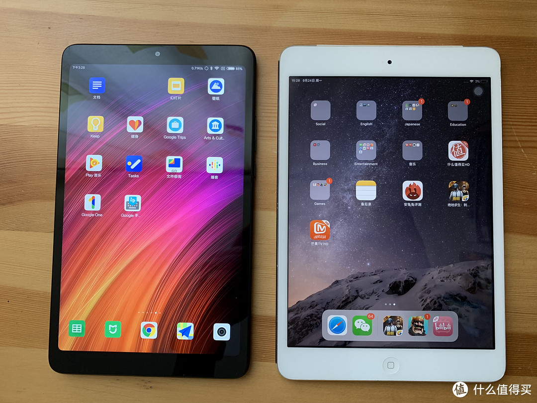 【不黑不吹】小米平板4 ，真实使用分享和iPad mini2 的对比。