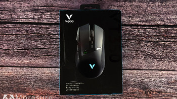 手感舒适，简洁大气：雷柏（Rapoo） VT350 双模游戏鼠标