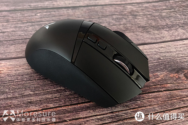 手感舒适，简洁大气：雷柏（Rapoo） VT350 双模游戏鼠标