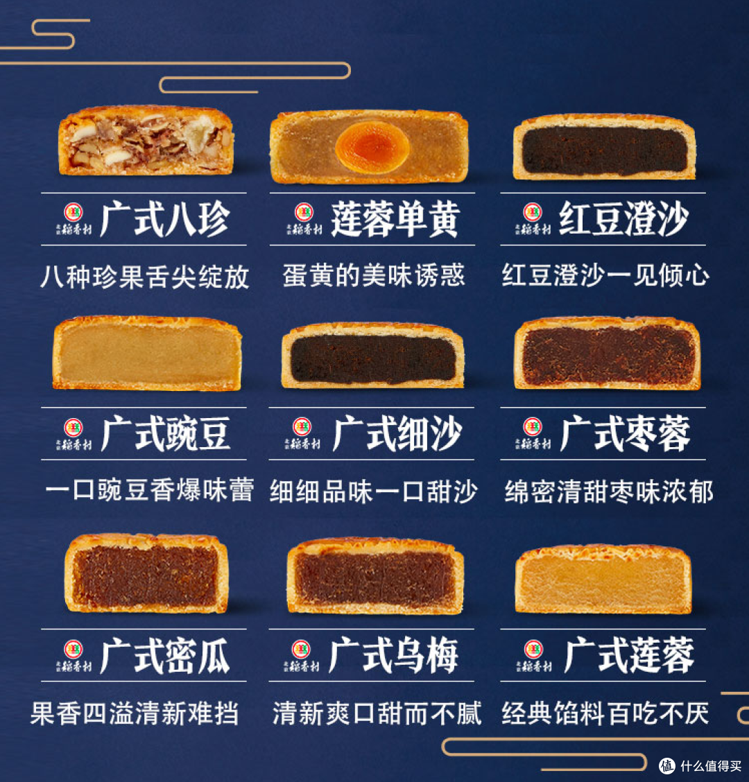 北派广式月饼? 金九笑尝稻香陪赏月