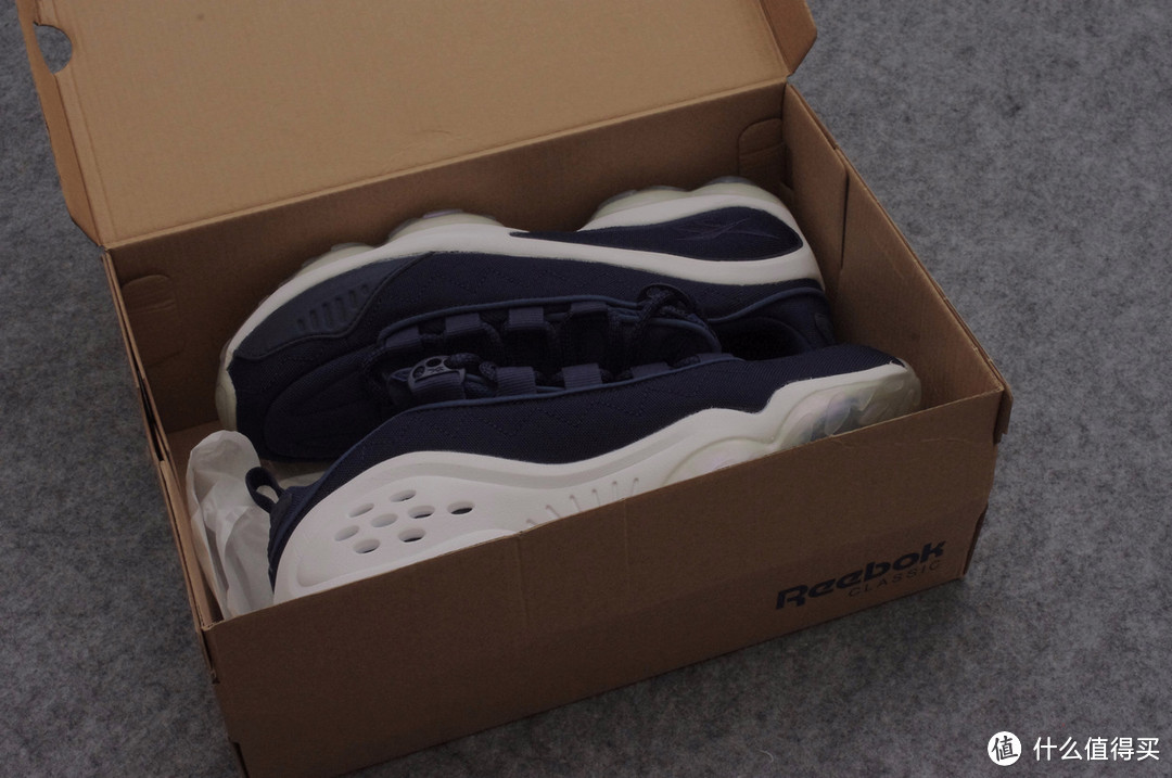 将忘却的情怀—Reebok 锐步 DMX Run 10 蓝白帆布版运动鞋开箱