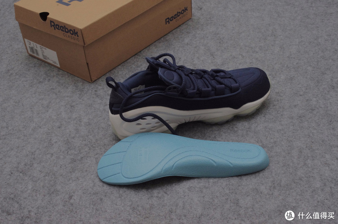 将忘却的情怀—Reebok 锐步 DMX Run 10 蓝白帆布版运动鞋开箱