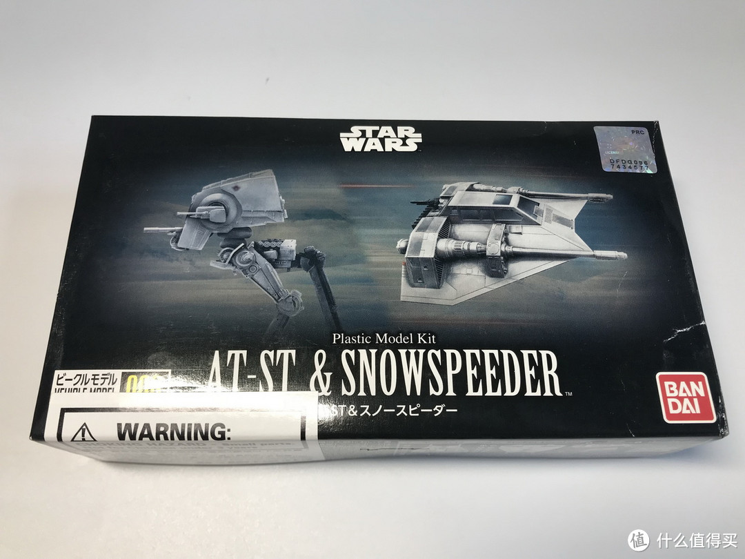 超迷你载具：BANDAI 万代 HGD-215632 AT-ST步行机 & 雪地飞行艇开箱