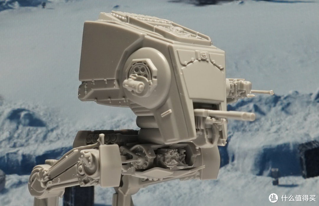 超迷你载具：BANDAI 万代 HGD-215632 AT-ST步行机 & 雪地飞行艇开箱