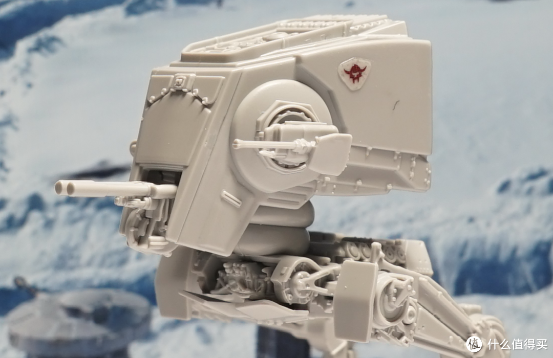 超迷你载具:BANDAI 万代 HGD-215632 AT-ST步行机 & 雪地飞行艇开箱