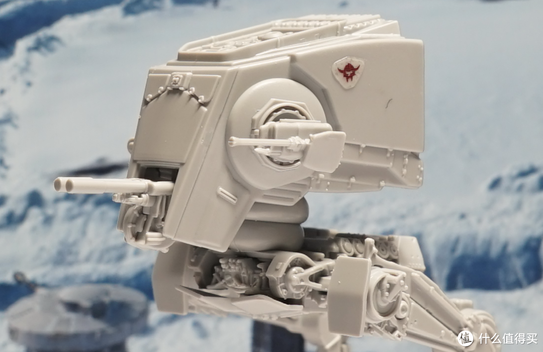 超迷你载具：BANDAI 万代 HGD-215632 AT-ST步行机 & 雪地飞行艇开箱