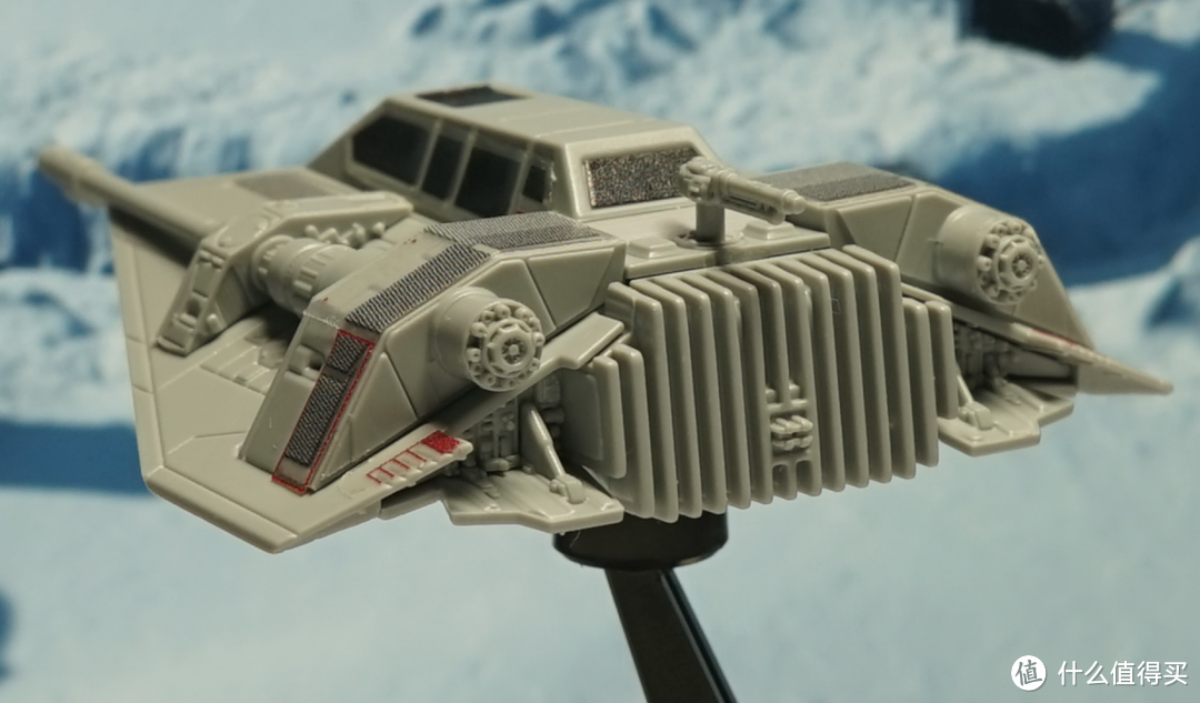 超迷你载具：BANDAI 万代 HGD-215632 AT-ST步行机 & 雪地飞行艇开箱