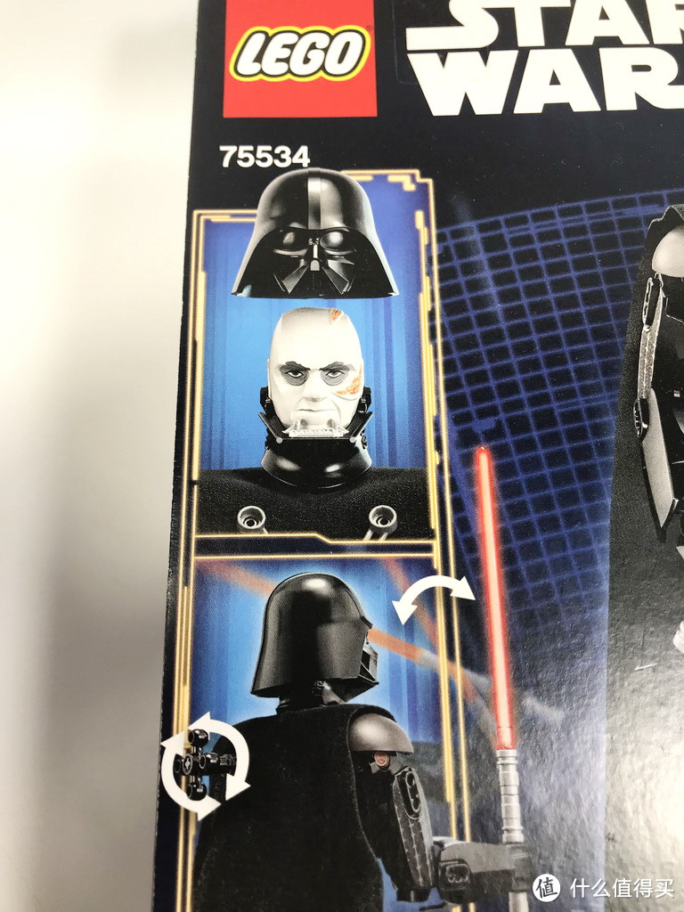 LEGO 乐高 拼拼乐 篇166：Star Wars 星球大战系列 75534 黑武士 达斯维达