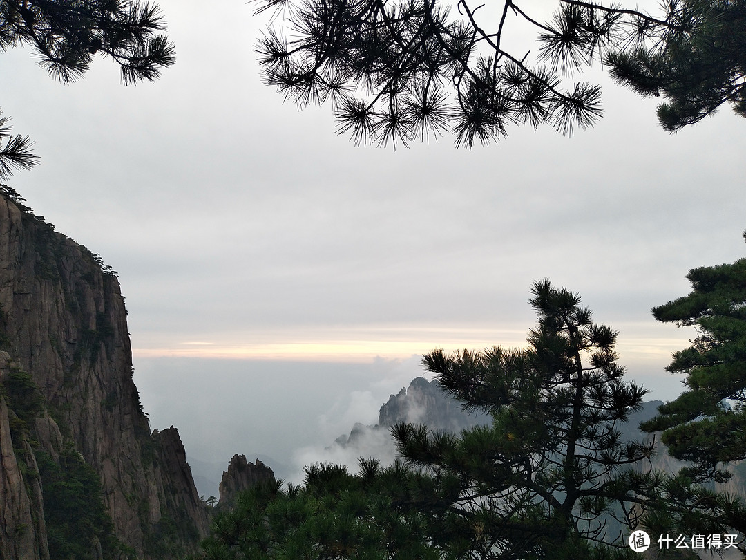 中秋节的黄山三人行