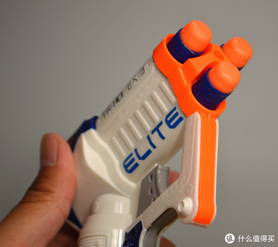 小孩子的第一支NERF？Hasbro 孩之宝 NERF A3845 热火精英系列凌鹰发射器晒单