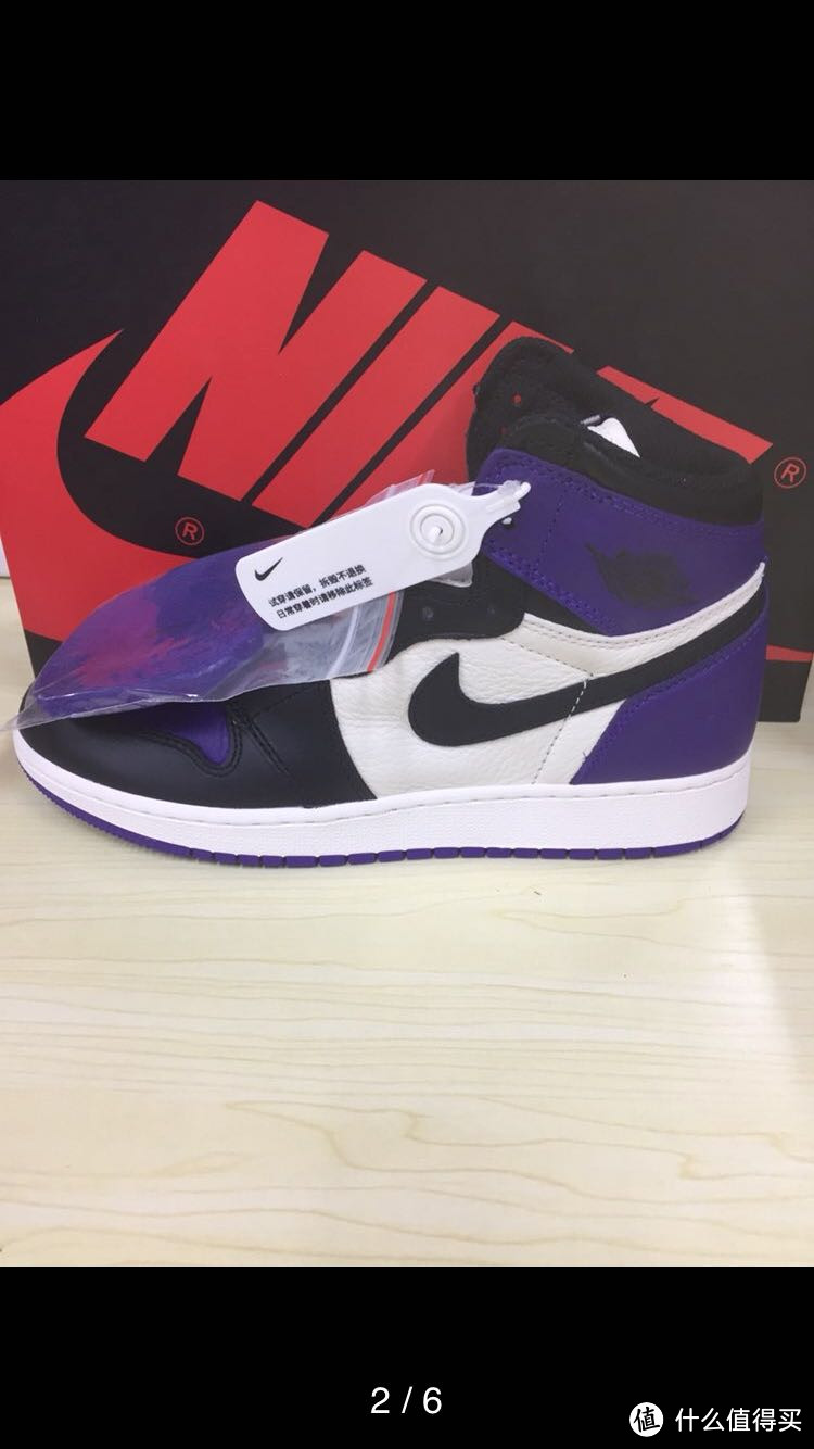 Nike air Jordan 1 Retro High Court Purple (GS) 女款