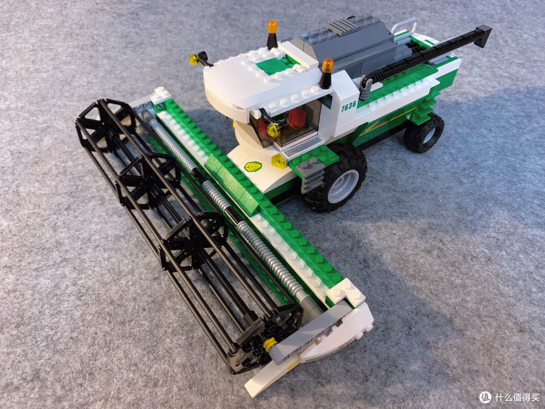 乐高小小追绝日记篇八lego乐高7636联合收割机开箱