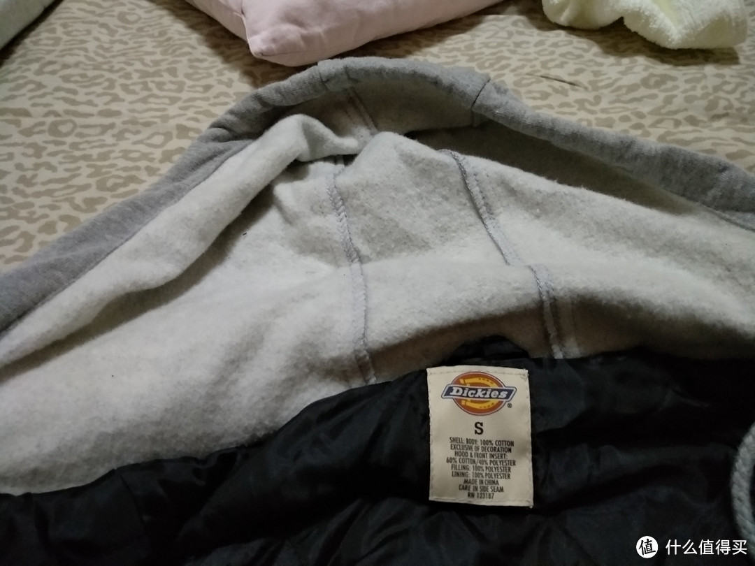 图书馆猿Dickies 帝客 Hooded Quilted Canvas Over 男士衬衫外套