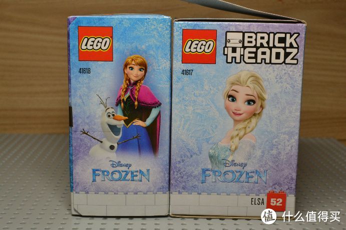 LEGO 乐高 冰雪奇缘方头仔 爱莎、安娜与雪宝