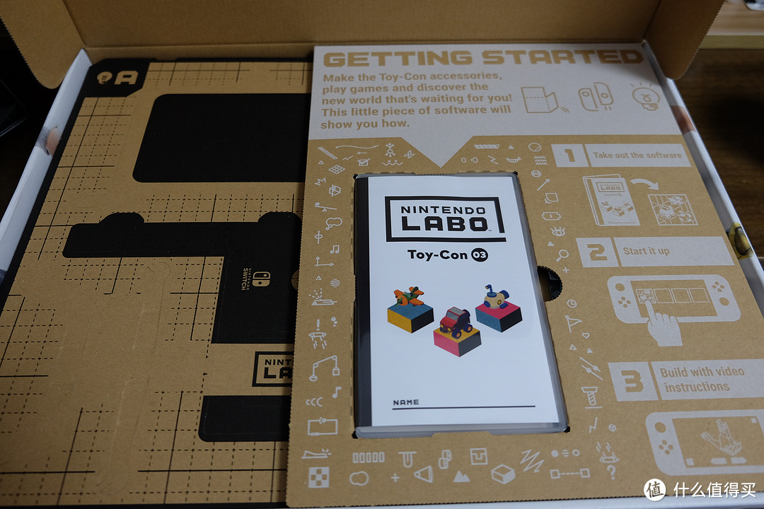 "硬盒"第三弹终于来啦！—Nintendo 任天堂 Labo 驾驶套装开箱
