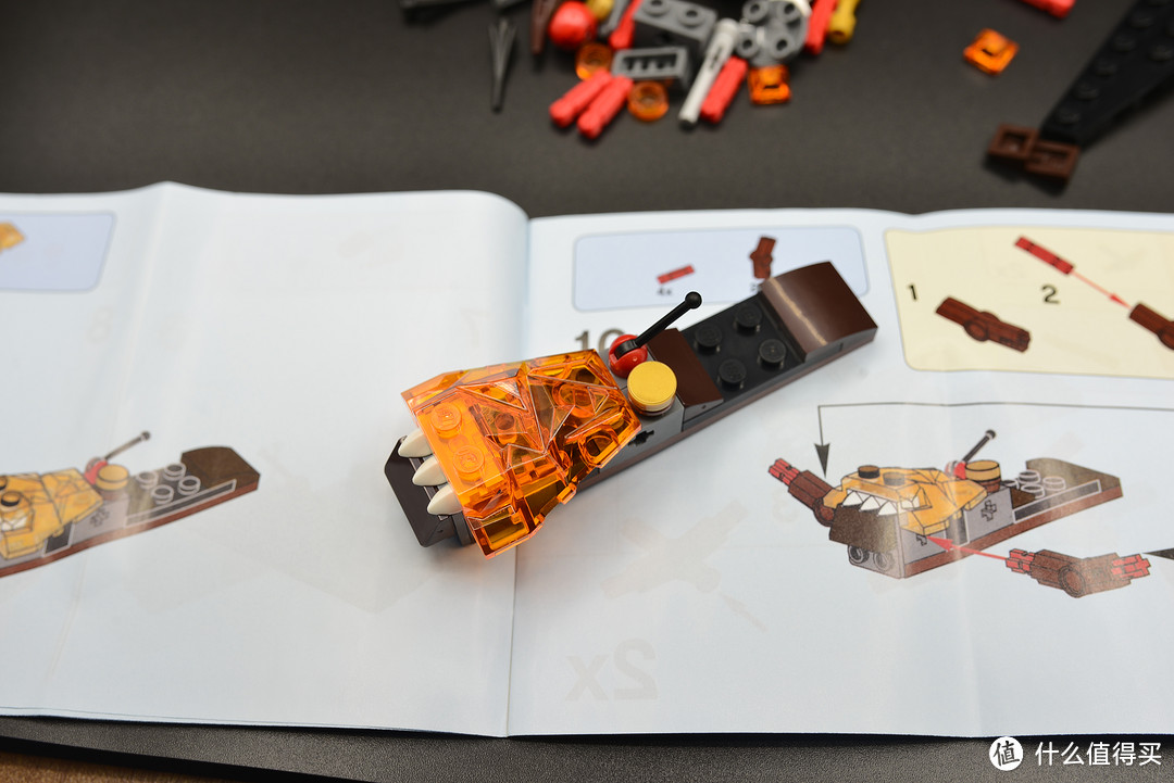 绝版颜值小车乐高70318爆炎双火球发射车