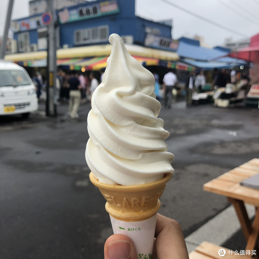 在北海道软冰淇淋面前 我没有办法控制我自己