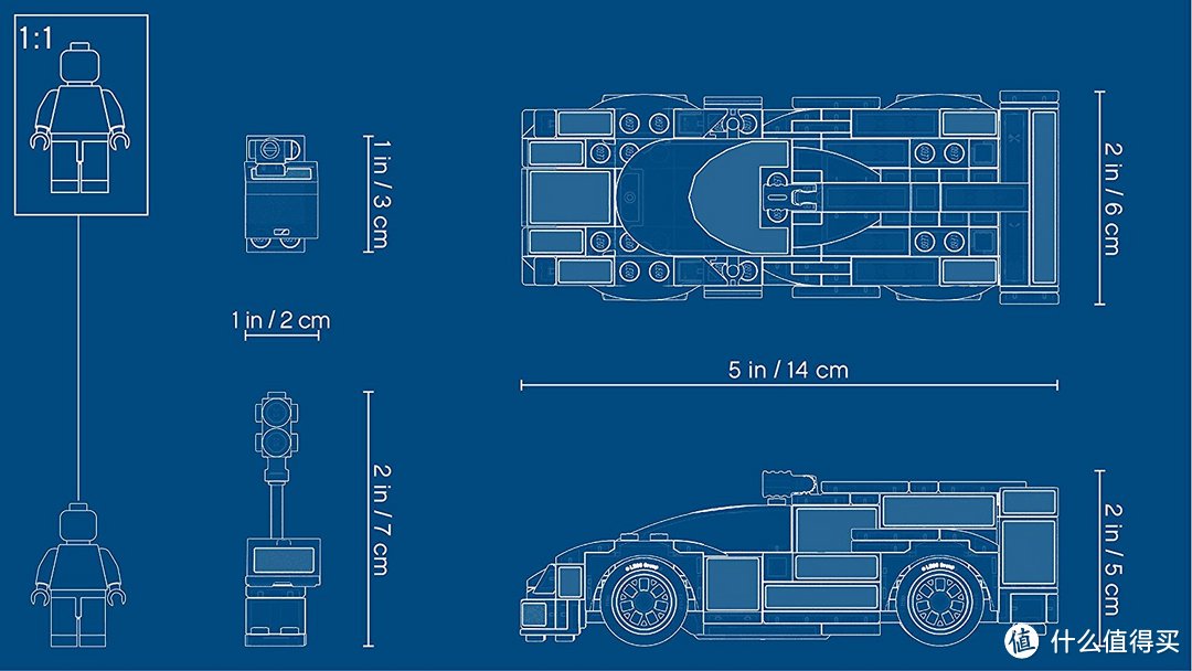 LEGO 乐高 超级赛车系列 75887 保时捷 919 Hybrid