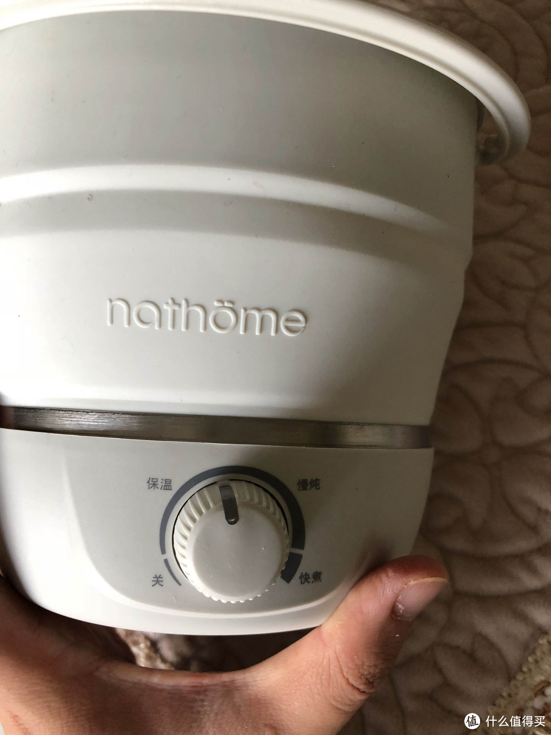 轻便实用——nathome北欧欧慕 A6 多功能折叠电煮锅