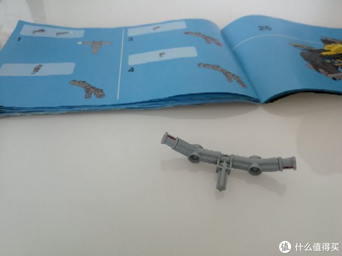 乐高拼搭篇一乐高42034四轮越野摩托车晒单及陪孩子玩乐高之经验总结