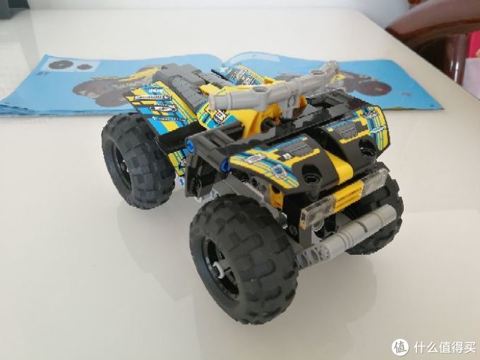 乐高拼搭篇一乐高42034四轮越野摩托车晒单及陪孩子玩乐高之经验总结
