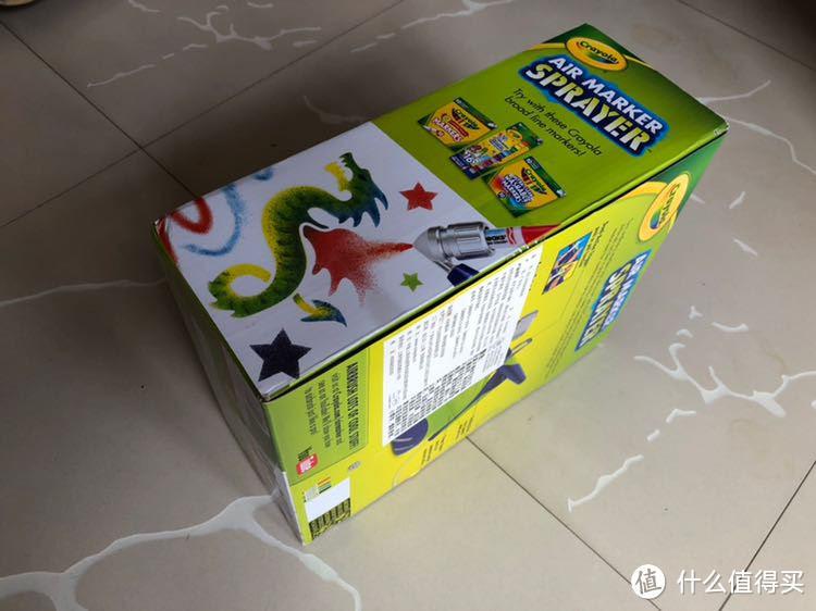 “熊孩子”的涂鸦新武器 Crayola 绘儿乐 炫彩喷绘枪